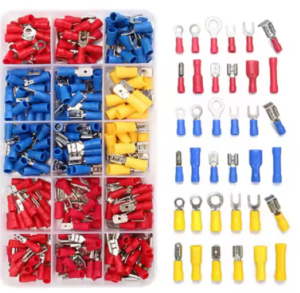 280 tlg Kabelschuhe Sortiment Box Auto KFZ Ring Steckverbinder Flachstecker Set - 1.png